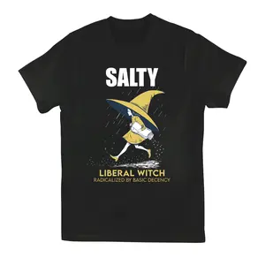 Radicalized By Basic Decency Shirt, Anti Trmp Salty Witch T-Shirt, Liberal Witch Parody Shirt, Protest Shirt, Political Tee, Funny T-Shirt