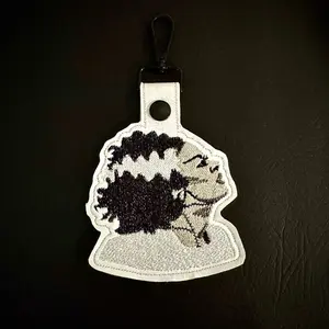 Bride of Frankenstein- 6inch bag charm