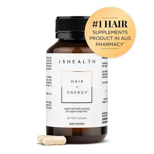 JSHealth Hair + Energy | Hair Vitamins Supplement for Daily Vitality | Advanced Formula JSHealth Hair + Energy | Hair Vitamins Supplement for Daily Vitality | Advanced Formula