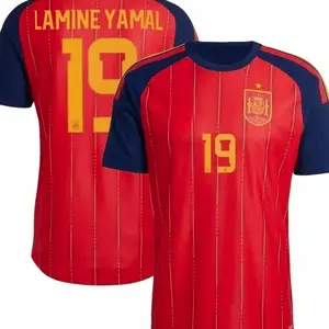 Unisex Football Lamine Yamal Spain National Team 2026 Home Replica Jersey - Red N