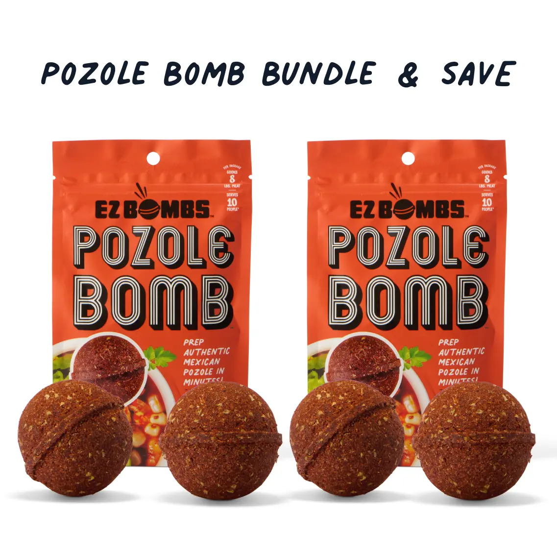 PozoleBombs bundle by EZ Bombs - Seasoning Spice Bomb Flavor for Authentic Mexican Dishes - Traditional PozoleBombs bundle by EZ Bombs - Seasoning Spice Bomb Flavor for Authentic Mexican Dishes - Traditional