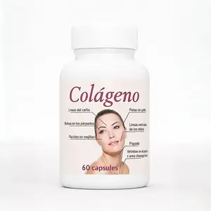 New Life Colageno 60 Capsules - Natural Collagen Supplement for Skin Hair Nails and Joint Health - Collagen Boosting Gummies for Beauty and Wellbeing