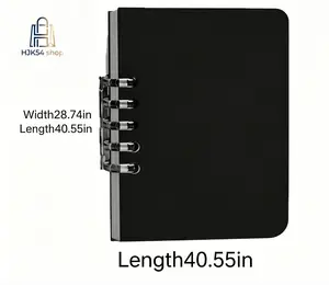 A7 Pocket Loose-Leaf Notebook 7 Pack, 160 Thick Pages Waterproof Frosted Cover Refillable Binder Journal, Portable Mini Notebook for School Office Travel, Morandi Color Memo Pad