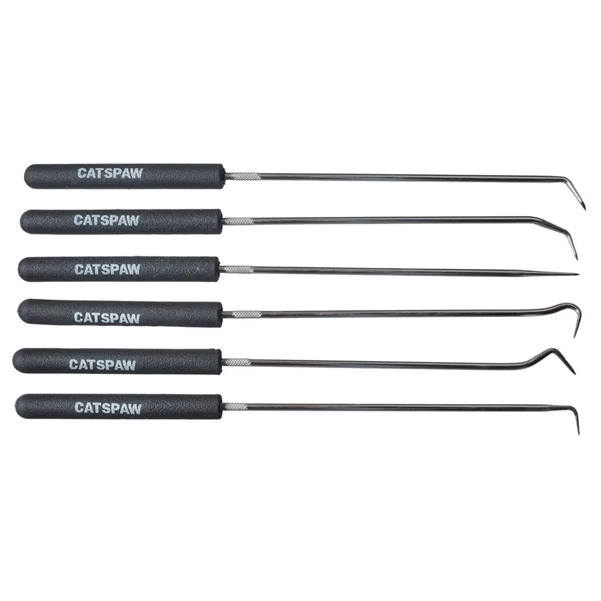Mayhew 6-Piece 9.75 in. Hook & Pick Set, Sports & Outdoor Cycling Hardware Tool for Ring & Cotter Pin Removal, Scribing Lines, Automotive Work, Ring And Cotter Pin Removal, Corrosion Resistant