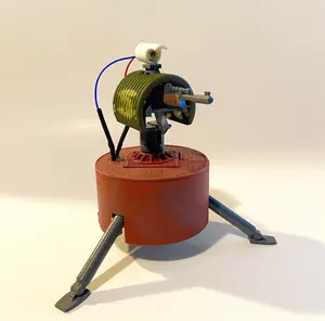 Rust inspired 3d printed Auto turret