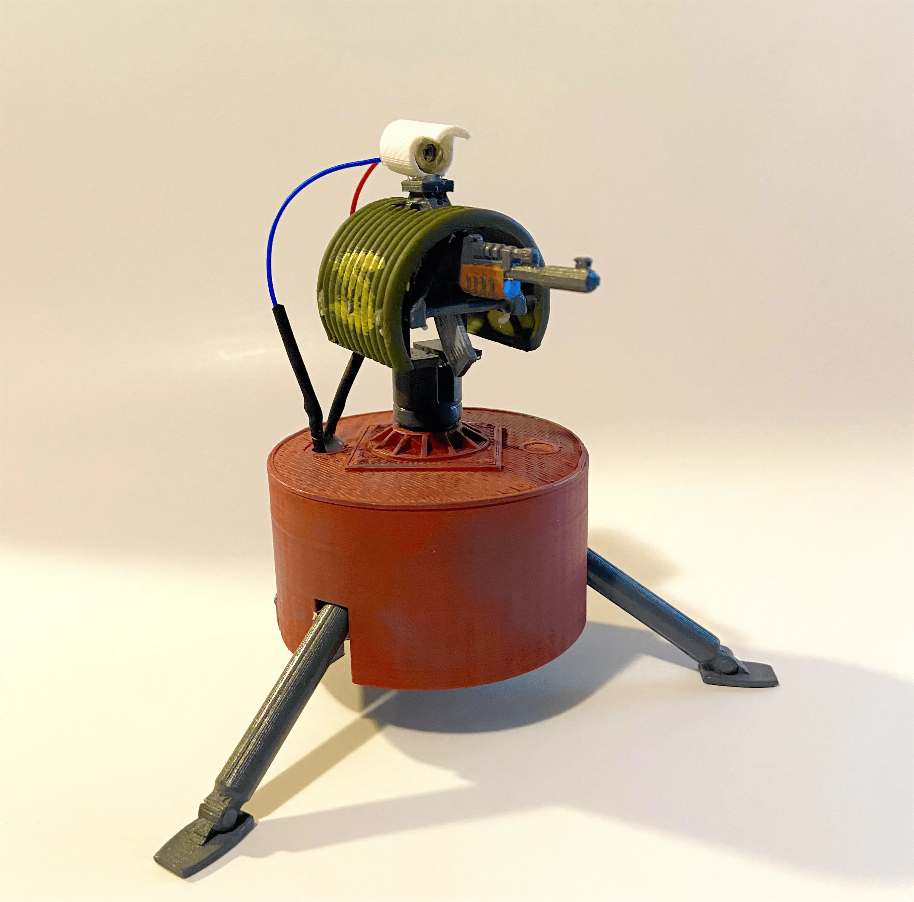 Rust inspired 3d printed Auto turret