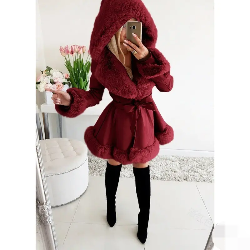 Wine red (hooded style)