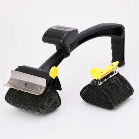 BBQ Daddy Bristleless BBQ Grill Cleaning Bundle with Grill Cleaner and BBQ Replacement Head