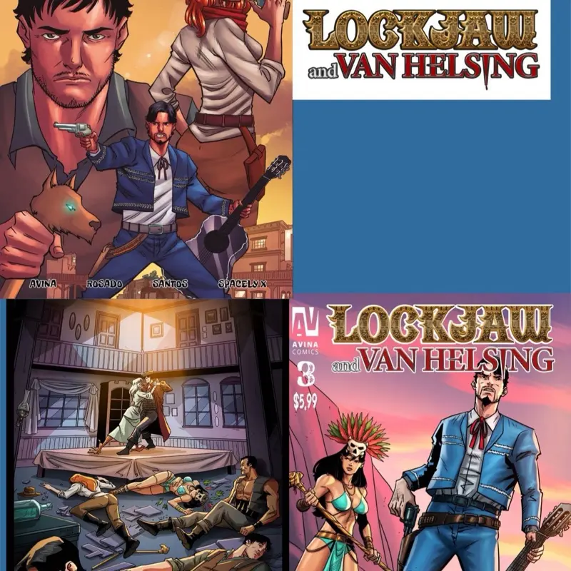 Lockjaw and Van Helsing 1-3