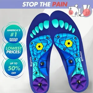 Plantar Fasciitis Shock Absorbing Insoles for All Day | Comfort Arch Support | CUT TO SIZE | Premium Materials Fits for All Shoes