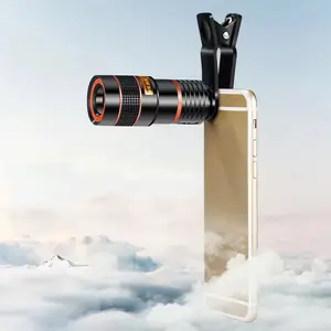 8X Telephoto Lens, Wide Angle Zoom Lens, Mobile Phone Lens, Optical Lens, Phone Accessories for iPhone Samsung Android Smartphone Camera Phone Lens Kit, Tech Gadgets, Cellphone