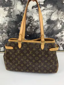 Pre-owned Louis Vuitton canvas tote bags Batignolles Horizontal