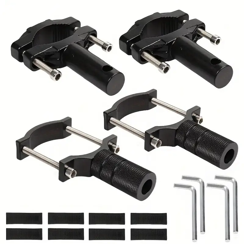 20242set Front Fork Lamp Mount Pole Brackets, Headlight Fog Light Mounting Holder, Extension Tube Clamp for Motorcycle2025