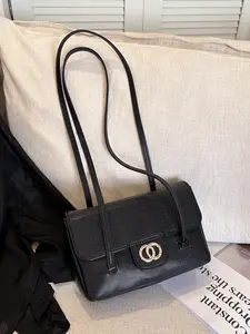 Elegant PU Crossbody Shoulder Bag for Women, Casual Print Design, Perfect for Travel & Daily Use, All-Season Commuter Accessory