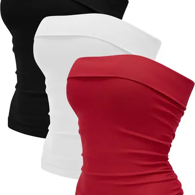 Tankair Waterfall Tube Top - TikTok Shop