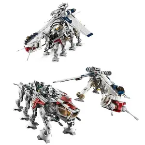 1758 Pieces Republic Airdrop Boat At-Ot Building Blocks Set, Adult & Kids Toy Gift, Educational Puzzle for Boys & Girls, Birthday Present