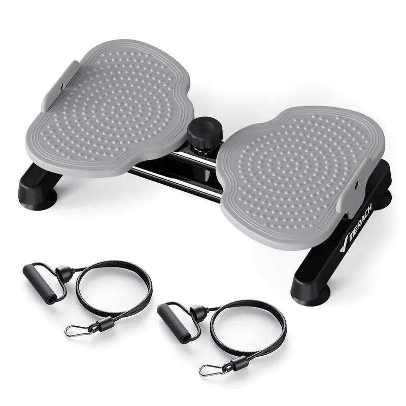 MERACH Ab Twist Board for Core Ab Workouts with 300 lbs Capacity, Quiet Home Gym Machine with Non-Slip Pedals for Women, OutdoorFun