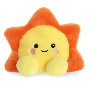 Palm Pals Adorable Rae Sun 5 inch Orange Mini Soft Plush Collectable Stuffed Animal