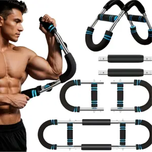 Muscle Torch Chest Trainer, Chest Arm Exerciser, Ignite Burn, Comfortable Grip，Spring Forearm Trainer, High-elastic Spring, Forearm Grip Exerciser, 2-level Adjustment, Comfortable Grip