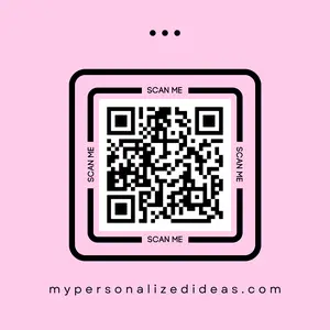 2.25 x 2.25" Two Sided FRP QR CODE Square Key Chain, Custom, Personalized for your business