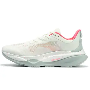 361° Chiyan 4 SpongeBob Cushioned Anti-Slip Low-Top Sprint Running Shoes for Men in Feather White Light Coral Trending Shoes, House White Official Shoes to Get / Maison Mihara Verifiable, with credentials and supporting global authentication