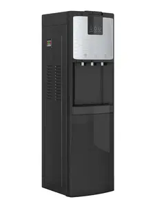 Muhub Bottom Loading Self-Cleaning Stainless Steel Water Dispenser with 3 Temperature Settings,Suitable 3 or 5 Gallon Bottles,Child Safety Lock Design Kitchen Appliances