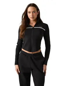 GUESS Female Full-zip logo sweatshirt