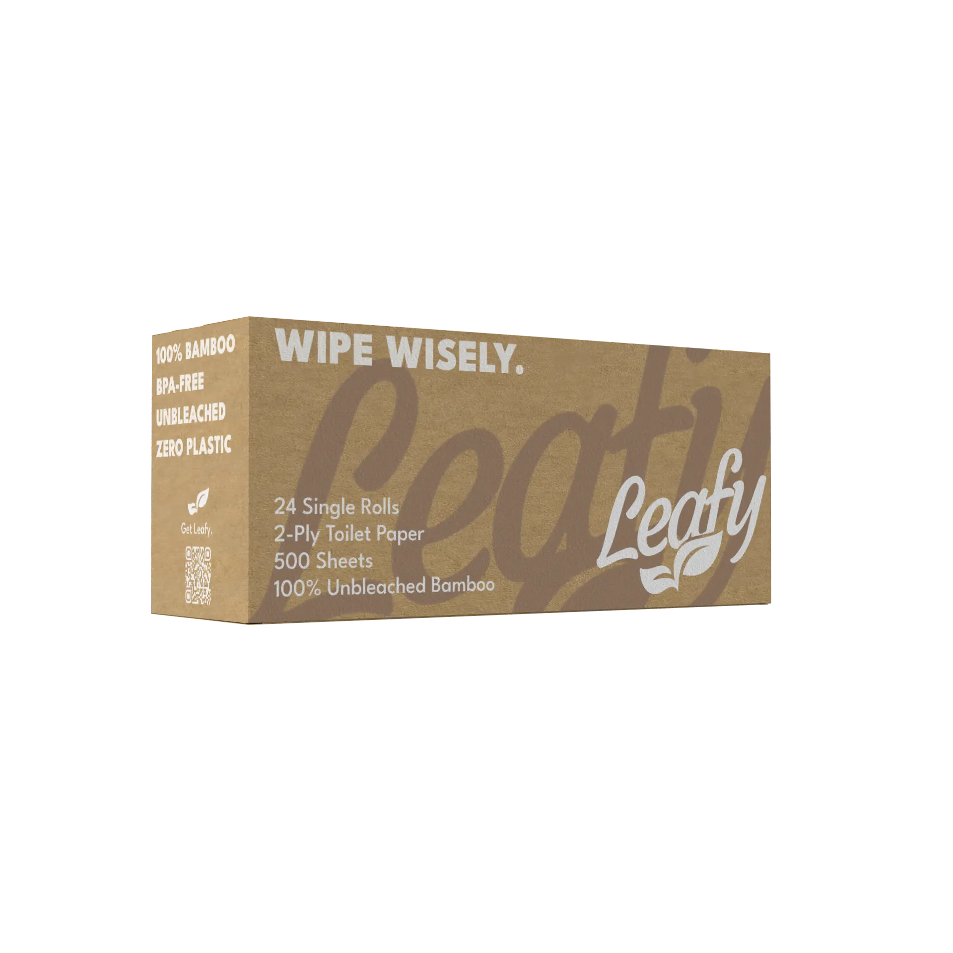 Leafy EarthCloud Bamboo - 24 roll 2 ply