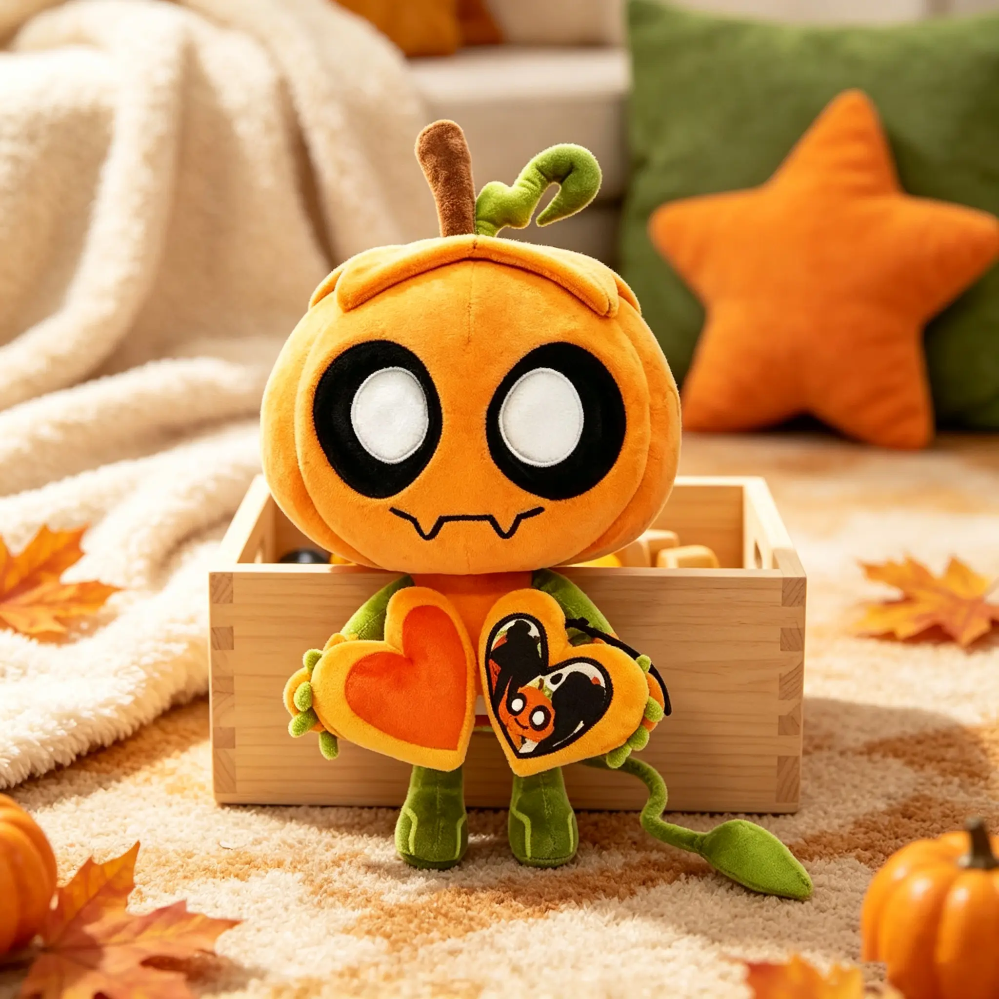 Gourdy Plush Toy Stuffed Pillow - Cute Animal Design, Soft Cuddly Plushie, Home Decor & Collectible Gift for Game Lovers