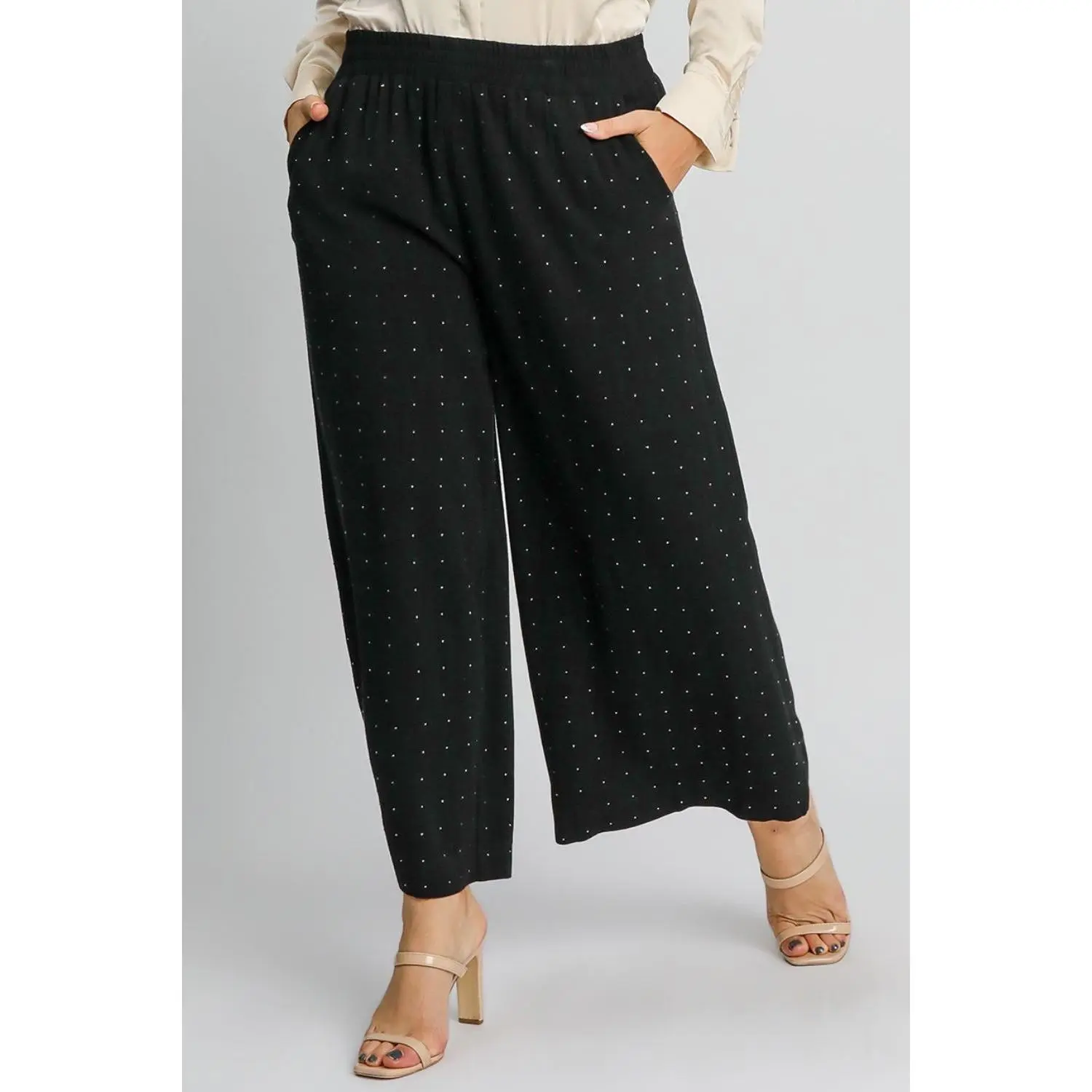 Dreamer Embellished Linen Pants
