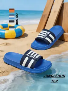 Cartoon Print Home Slippers, Eva Odor-Resistant Bath Slippers, Unisex Summer Soft Sole Indoor Bathroom Cool Slippers, 2026 New Arrival, Footwear