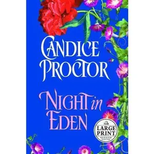 USED Book - Night In Eden (Random House Large Print) by Candice Proctor (Hardcover) - english