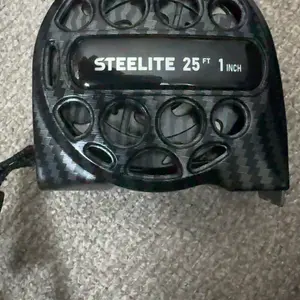 Steelite Metal Gauge Tape Measure - 25ft/7.5m Stainless Steel Retractable Ruler with Fraction Markings, Portable Work Tool for Household Woodworking, Tools and Gadgets, Father Gifts