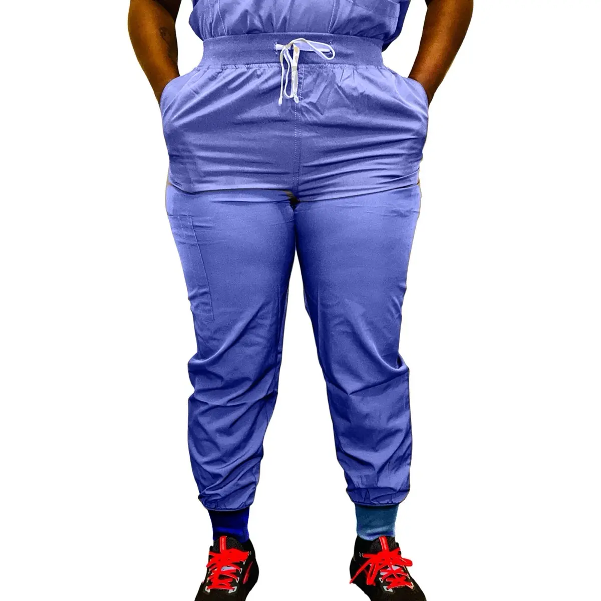 Ameik Amour’s Ambition Scrub Jogger Pants Stretch Scrub Joggers Nurse Uniforms Medical Scrub Sets Nurse Scrubs Full Length Scrub Joggers for Nurse Doctor CNA CMA RN LPN Lab Tech NP RT Dentist Healthcare Workers Uniform Hospital Uniforms Clothing Workwear