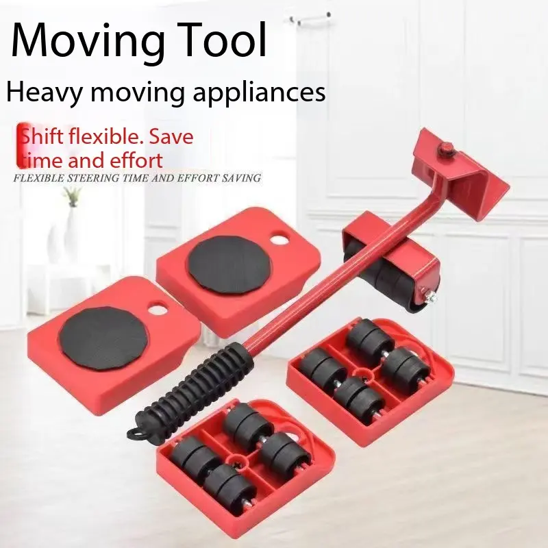 Moving tool for heavy furniture—effortless moving with omnidirectional wheels; bed mover