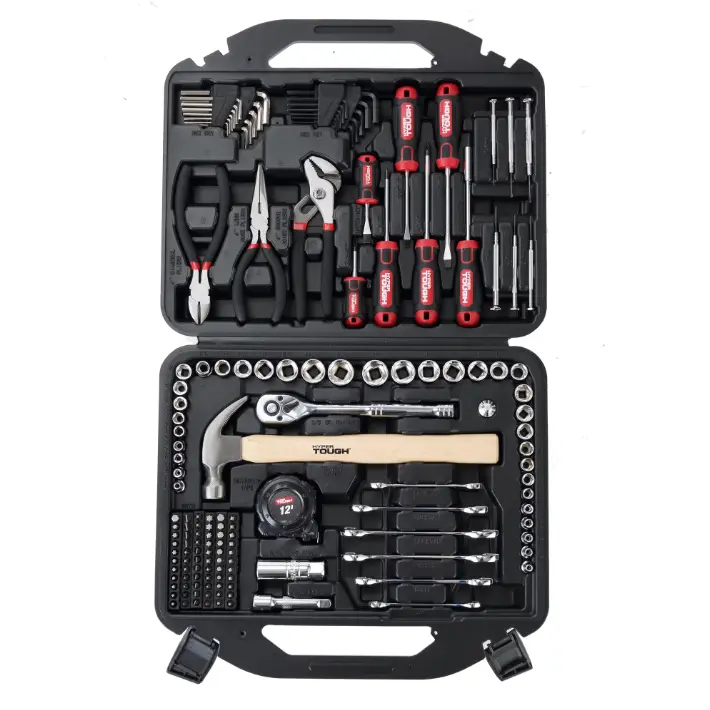 Hyper Tough 160 Piece Home Tool Set with Molded Case
