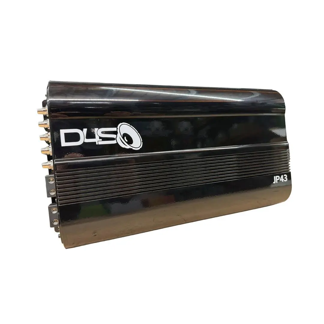 Down4Sound JP43 Black Gloss 4300W RMS Amplifier Made In Korea