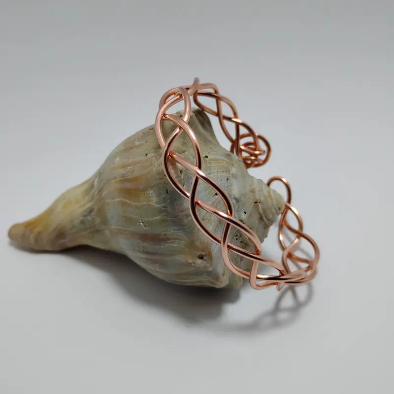 Braided Copper Bracelet