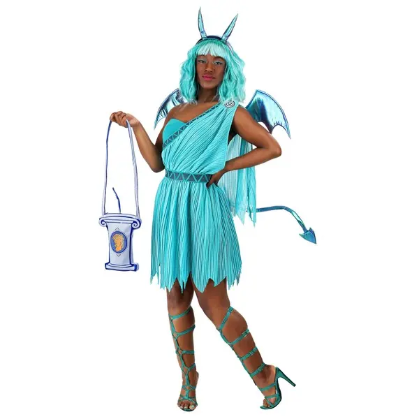 Disney Hercules Panic Costume Dress for Women (© Disney), Clothes, Jersey