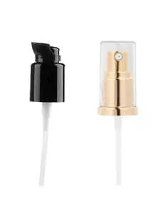 Press the pump head to replace the lotion nozzle of the spray head for the separate bottles of gold/black cosmetics