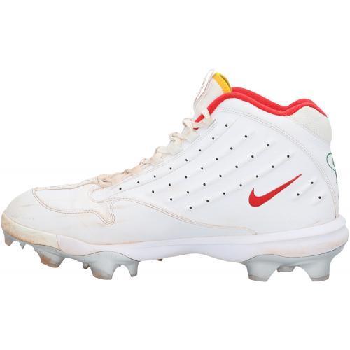 Pete Alonso New York Mets Game-Used White Nike Cleats from the 2025 MLB Season - Fanatics Authentic Certified