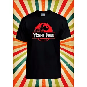 Yoshi Park Jurassic Park Inspired Men Women Unisex Baseball T Shirt Top