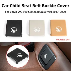 For Volvo V90 S90 S60 XC40 XC60 Black Plastic Safety Seat Buckle Cover  3168507