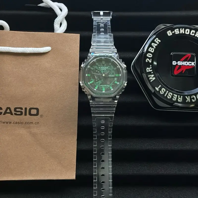 Casio G-Shock GA-2100 Analog-Digital Watch, Water-Resistant Sports Watch for Men