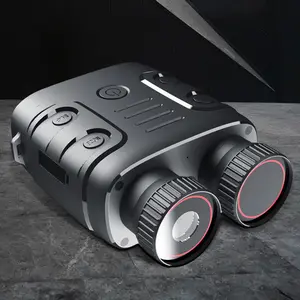 HD 1080P Adult Infrared Digital Night Vision Binoculars 2.4-inch Screen Digital Night Binoculars 5 X Digital Zoom 300M Full Dark Viewing Distance for Saving Camping Photos and Videos