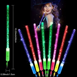 36 Acrylic Glow Sticks, Multi-Color Flashing Wands with 3 Modes Lightweight and Durable, Perfect for Parties, Weddings, Birthdays, Concerts, and Christmas