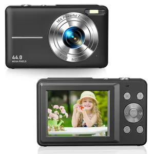 Mini Digital Cameras with 2.4 Inch Screen, Portable FHD 1080P Screen Cameras, Mini Vintage Compact Camera for Vlogging, Photography & Video, Camera Electronics, Beginner Digital Camera, Autofocus Selfie Camera, Men Gifts