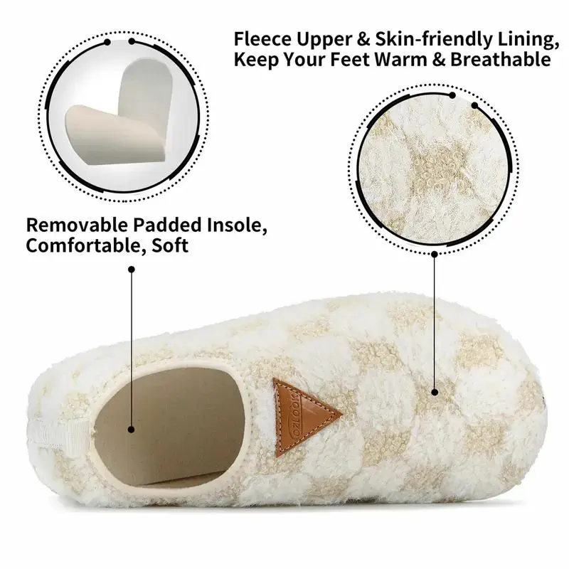 House Slippers for Women Men Indoor Barefoot Slippers Socks Slip on House Shoes Cozy Comfy Slippers for Home Bedroom Travel Yoga