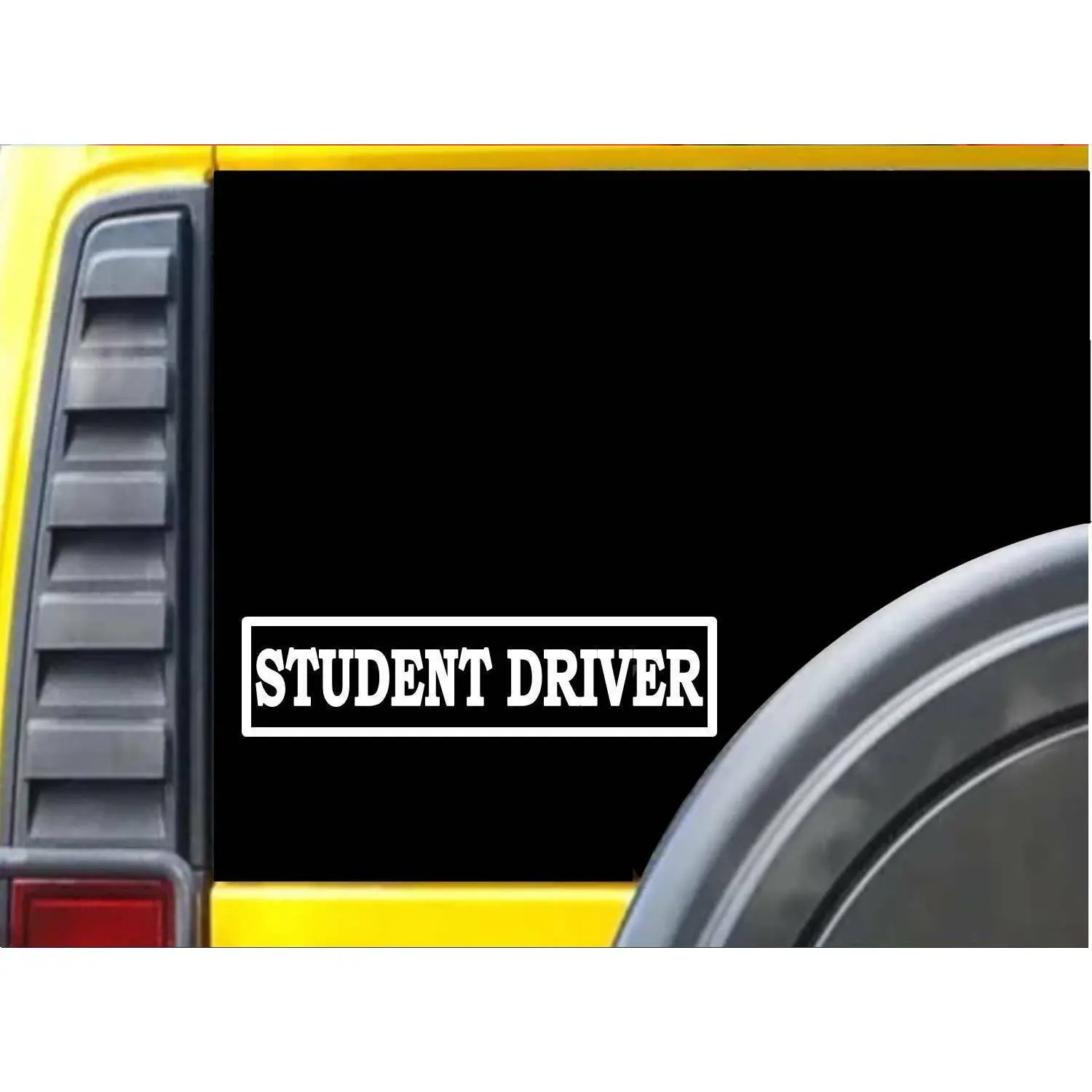 Student Driver *J717* 8 inch driver's education Sticker decal