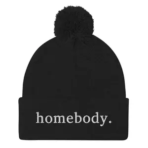 Homebody Pom-Pom Beanie